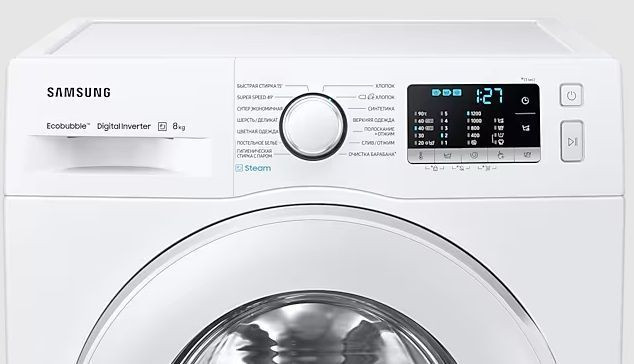 Стиральная машина Samsung WW80AGAS21TELP Стиральная машина Samsung WW80AGAS21TELP