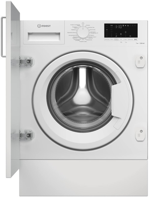 Встраиваемая стиральная машина Indesit IWBI 7290 VW белая