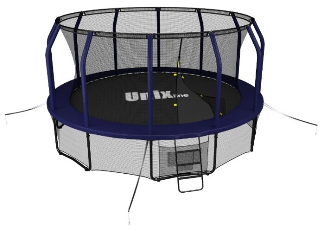 Каркасный батут Unix Line 16ft Supreme 488х488х269 см Каркасный батут Unix Line 16ft Supreme 488х488х269 см