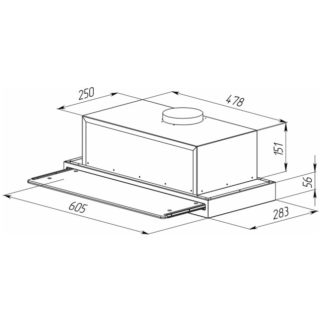 Вытяжка Zigmund & Shtain K 015.6 W Вытяжка Zigmund & Shtain K 015.6 W