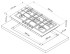 Варочная панель Electronicsdeluxe GG51130245F TC-002 Варочная панель Electronicsdeluxe GG51130245F TC-002