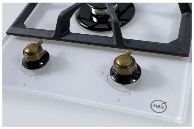 Газовая варочная панель MBS PG-306WH classic Газовая варочная панель MBS PG-306WH classic