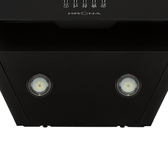 Каминная вытяжка Krona Helga 600 black PB