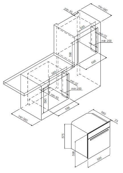 Духовой шкаф GRAUDE BK 60.1 SM Духовой шкаф GRAUDE BK 60.1 SM