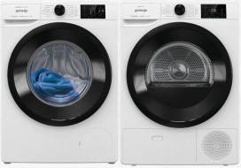 Комплект стиральная и сушильная машина Gorenje WNEI94BS + DNE92/GN