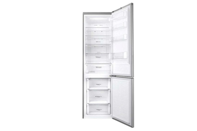 Холодильник LG GB-B60PZMFS нержавеющая сталь