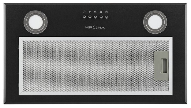 Встраиваемая вытяжка Krona Ambra 600 Black PB