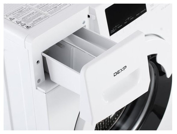 Стиральная машина DEXP WM-F612DHE/WW Стиральная машина DEXP WM-F612DHE/WW