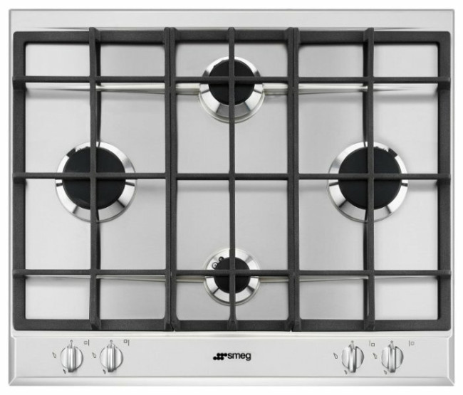 Газовая варочная панель smeg P260XGH
