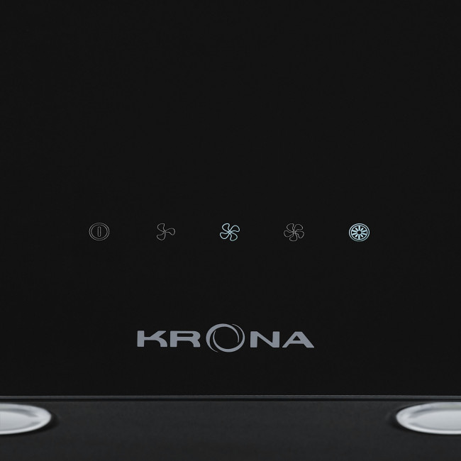 Каминная вытяжка Krona Helga 600 black S Каминная вытяжка Krona Helga 600 black S