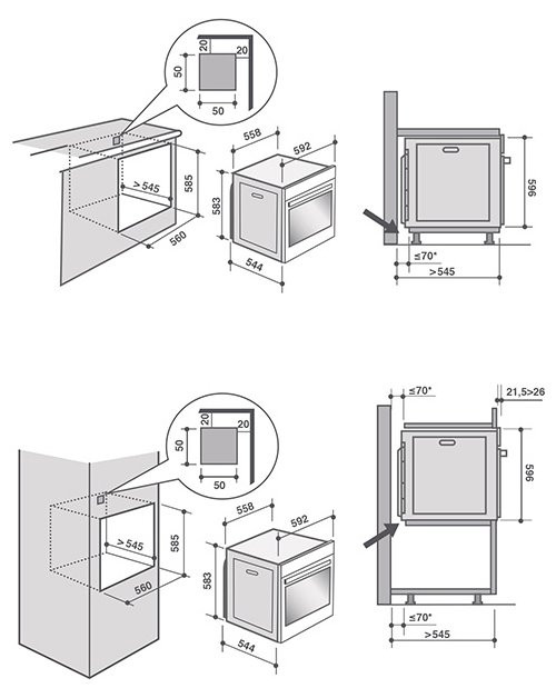 Духовой шкаф De Dietrich DOP7574W Духовой шкаф De Dietrich DOP7574W