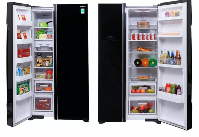 Холодильник Side-By-Side Hitachi R-S 702 PU0 GBK Холодильник Side-By-Side Hitachi R-S 702 PU0 GBK