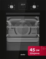 Электрический духовой шкаф Simfer B4ES66125 черный