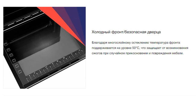 Встраиваемый духовой шкаф электрический Maunfeld MEOR7216STB