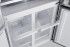 Холодильник WEISSGAUFF WCD 450 Bru Steel Glass NoFrost Inverter