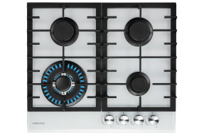 Встраиваемая газовая варочная панель Hiberg VM 60440 W Встраиваемая газовая варочная панель Hiberg VM 60440 W