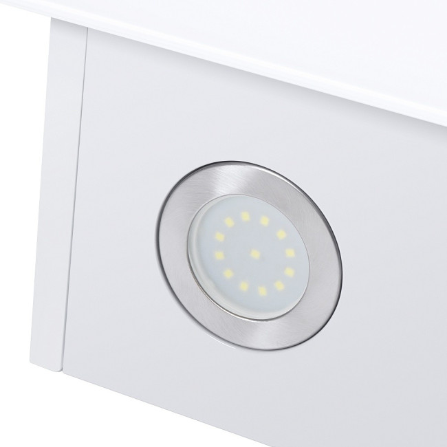Каминная вытяжка Maunfeld Manchester Light 90 белое стекло Каминная вытяжка Maunfeld Manchester Light 90 белое стекло