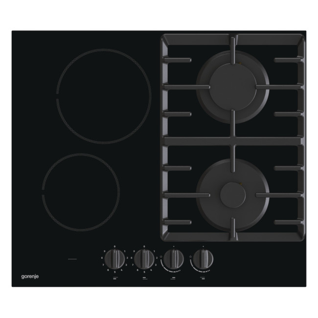 Встраиваемая комбинированная варочная панель Gorenje GCE 691 BSC