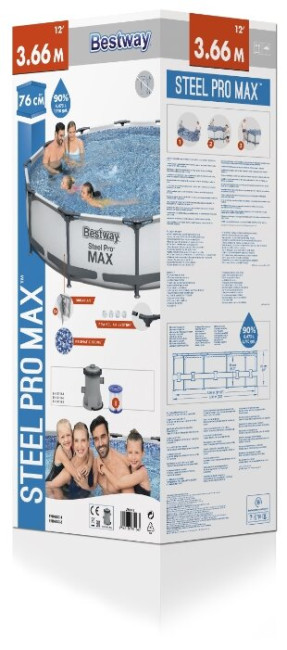 Бассейн Bestway Steel Pro MAX 56416/56062