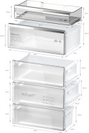 Двухкамерный холодильник Bosch KGN49LBCF Двухкамерный холодильник Bosch KGN49LBCF