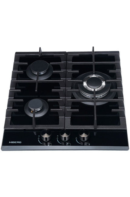 Встраиваемая газовая варочная панель Hiberg VM 4534 B