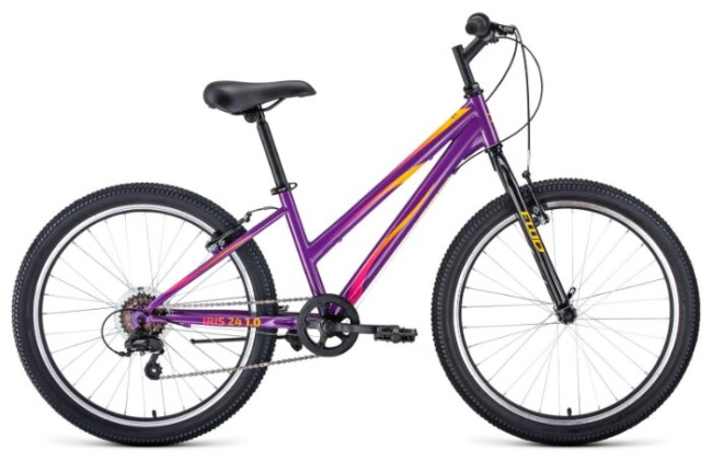 Подростковый горный (MTB) велосипед FORWARD Iris 24 1.0 (2020) Подростковый горный (MTB) велосипед FORWARD Iris 24 1.0 (2020)