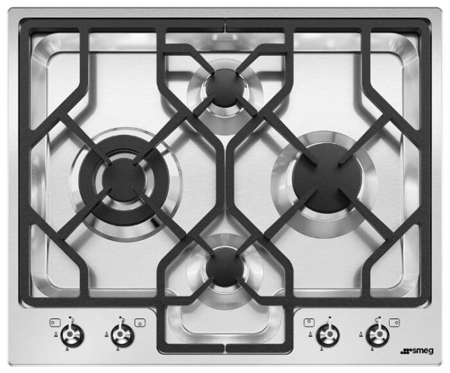 Газовая варочная панель smeg PGF64-4