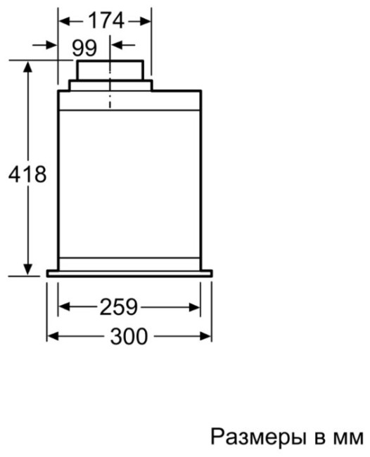 Встраиваемая вытяжка NEFF D55ML66N1