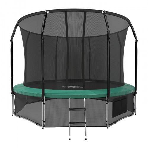 Батут Eclipse Space Green/Orange 14FT Батут Eclipse Space Green/Orange 14FT