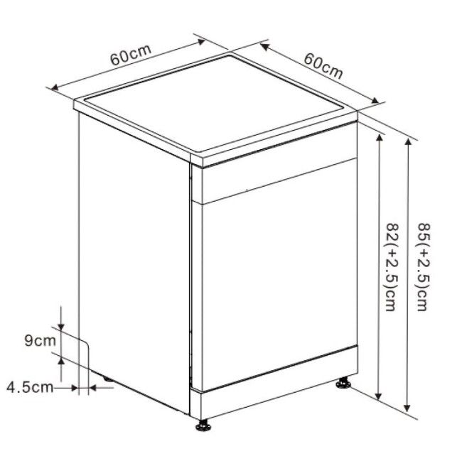 Посудомоечная машина Ardo DTH1563W2 Посудомоечная машина Ardo DTH1563W2