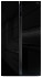 Холодильник Side by Side Ginzzu NFI-5212 Black glass