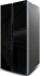 Холодильник Side by Side Ginzzu NFI-5212 Black glass