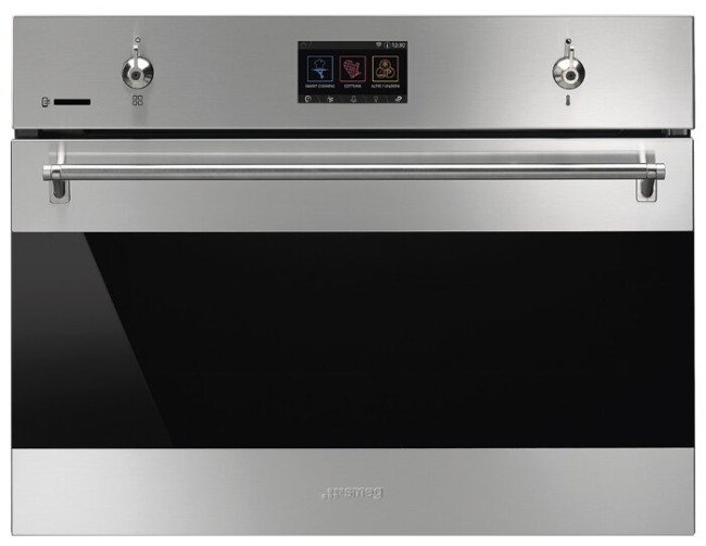 Электрический духовой шкаф smeg SF4303WVCPX