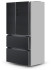 Холодильник Ginzzu NFK-470 Dark gray Холодильник Ginzzu NFK-470 Dark gray