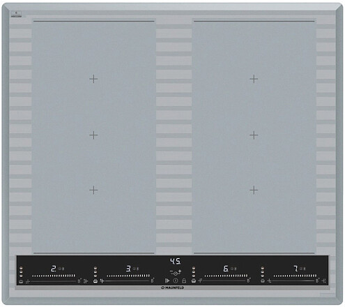 Встраиваемая индукционная варочная панель Maunfeld CVI594SF2MBL LUX Inverter