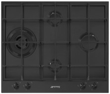 Газовая варочная панель Smeg PX364LMB Газовая варочная панель Smeg PX364LMB