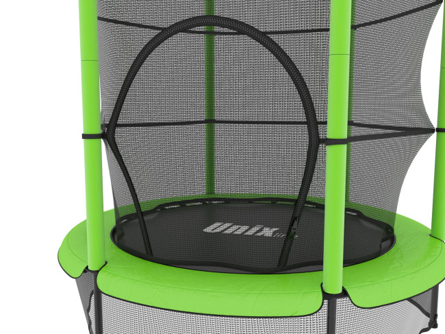 Батут Unix Line Kids 4,6 ft Green (140 cm)