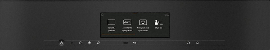 Духовой шкаф с СВЧ Miele H7840BM OBSW