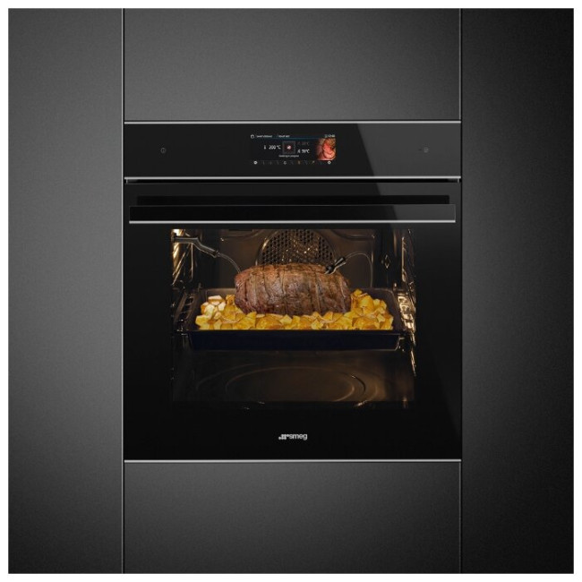 Электрический духовой шкаф smeg SFP6606WTPNX