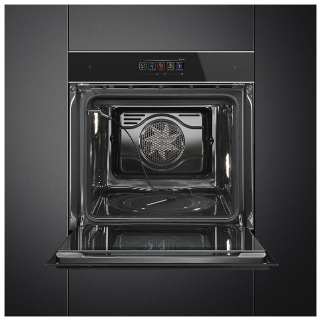 Электрический духовой шкаф smeg SFP6606WTPNX