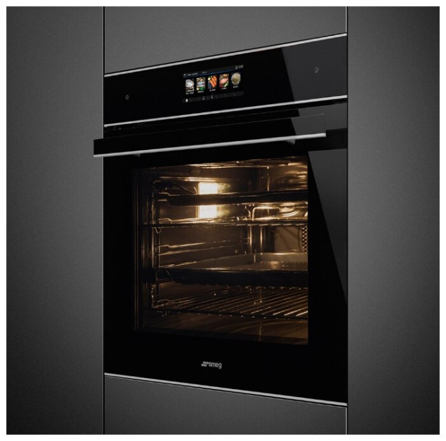 Электрический духовой шкаф smeg SFP6606WTPNX