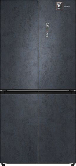 Холодильник WEISSGAUFF WCD 450 Rock Glass NoFrost Inverter Холодильник WEISSGAUFF WCD 450 Rock Glass NoFrost Inverter
