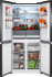 Холодильник WEISSGAUFF WCD 450 Rock Glass NoFrost Inverter Холодильник WEISSGAUFF WCD 450 Rock Glass NoFrost Inverter