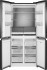 Холодильник WEISSGAUFF WCD 450 Rock Glass NoFrost Inverter Холодильник WEISSGAUFF WCD 450 Rock Glass NoFrost Inverter