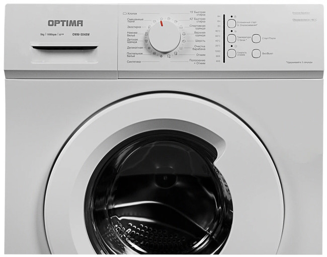 Стиральная машина Optima OWM-5048W