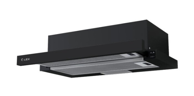 Встраиваемая вытяжка LEX Hubble 600 Black Встраиваемая вытяжка LEX Hubble 600 Black