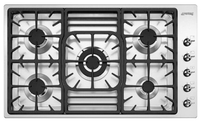 Газовая варочная панель smeg PGF95