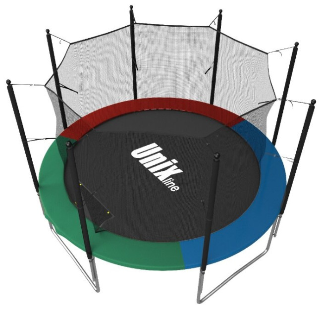 Каркасный батут Unix Line 6ft Simple (inside) 183х183х215 см Каркасный батут Unix Line 6ft Simple (inside) 183х183х215 см