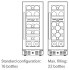 Винный шкаф DOMETIC S16FG Винный шкаф DOMETIC S16FG