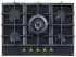 Газовая варочная панель MBS PG-801BL classic Газовая варочная панель MBS PG-801BL classic